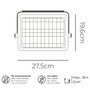 Edm Aplique Solar LED Multifuncional 10W Negro