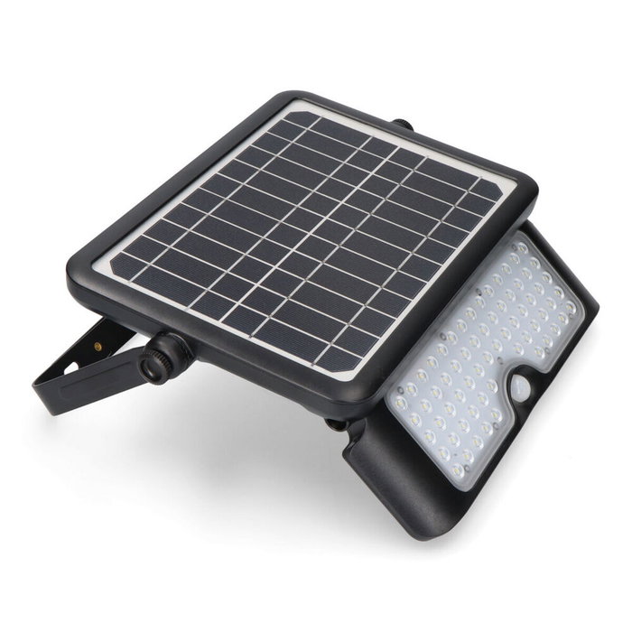 Edm Aplique Solar LED Multifuncional 10W Negro Edm Aplique Solar LED Multifuncional 10W Negro