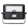 Edm Aplique Solar LED Multifuncional 10W Negro