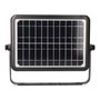 Edm Aplique Solar LED Multifuncional 10W Negro