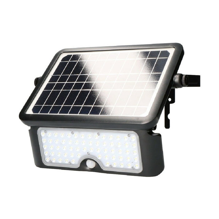 Edm Aplique Solar LED Multifuncional 10W Negro Edm Aplique Solar LED Multifuncional 10W Negro