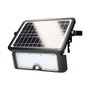 Edm Aplique Solar LED Multifuncional 10W Negro
