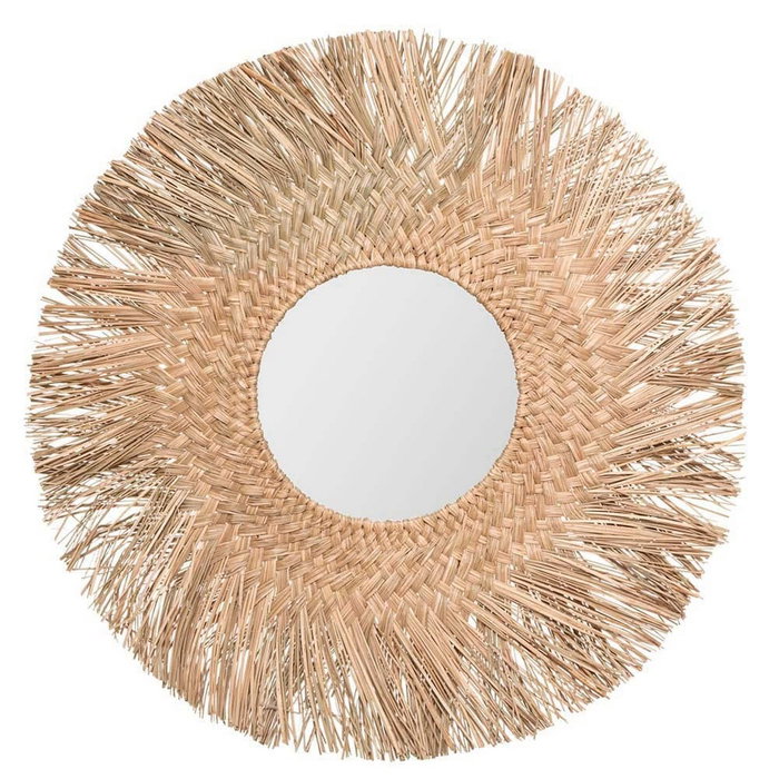 Atmosphera Espejo de junco natural colección Jungly ø30 cm Atmosphera Espejo de junco natural colección Jungly ø30 cm
