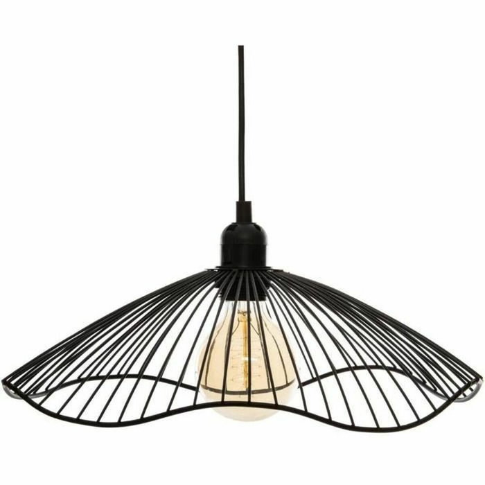 Atmosphera Lámpara de techo Cháteau Negra Ø34 cm x 15,5 cm