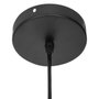Atmosphera Lámpara de techo Jena color negro E27