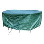 Altadex Funda Protectora Mesa y Sillas Ø325 x 90 cm Impermeable Protección UV Verde Polietileno 100 g/m²