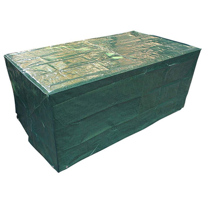 Altadex Funda Protectora para Mesa y Sillas, 143 x 225 x 90 cm, Polietileno 100 g/m², Impermeable, Transpirable, Protección UV