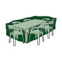 Altadex Funda de protección para mesa y sillas, 205 x 325 x 90 cm, Verde