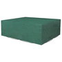 Altadex Funda Protectora para Mesa y Sillas, 205 x 325 x 90 cm, Polietileno 100 g/m², Impermeable, Verde
