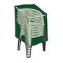 Altadex Funda Protectora para Sillas, Verde, 68 x 68 x 110 cm, Impermeable, Protección UV