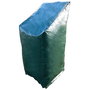 Altadex Funda Protectora para Sillas, Verde, 68 x 68 x 110 cm, Impermeable, Protección UV