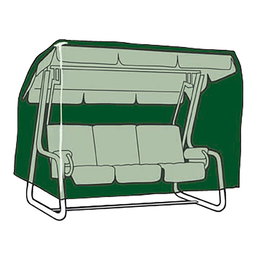 Altadex Funda Protectora Columpio 143 x 255 x 170 cm Polietileno 100 g/m² Impermeable