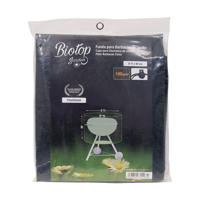 Altadex Funda de protección para barbacoas ø73 x 60 cm, Verde Altadex Funda de protección para barbacoas ø73 x 60 cm, Verde