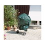 Altadex Funda de protección para barbacoas ø73 x 60 cm, Verde