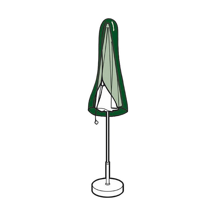 Altadex Funda de protección cubre sombrilla Verde ø27-42 x 202 cm