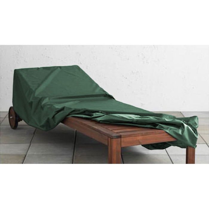 Altadex Funda Protectora para Tumbonas 78 x 205 x 40 cm, Poliéster Impermeable 240 g/m², Verde