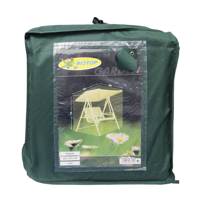 Altadex Funda de Protección para Columpio, Verde, 143 x 255 x 170 cm