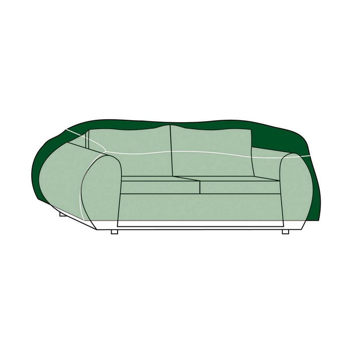 Altadex Funda de Protección para Sofá Verde 220 x 90 x 70 cm Altadex Funda de Protección para Sofá Verde 220 x 90 x 70 cm