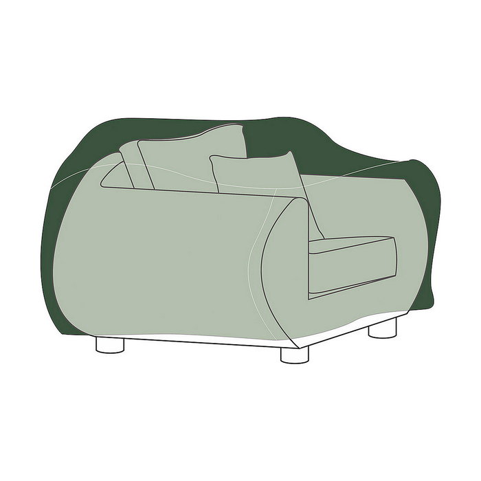 Altadex Funda de protección para sillón, 130 x 90 x 70 cm, Verde Altadex Funda de protección para sillón, 130 x 90 x 70 cm, Verde