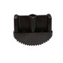 Edm Juego Tapafinales PVC 58 x 25 mm para Escalera Ref. 75091 2uds Negro