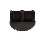Edm Juego Tapafinales PVC 64x25mm 2 Unidades para Escalera Referencia 75093 Negro