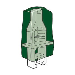 Altadex Funda de Protección para Barbacoas Verde 128 x 80 x 253 cm