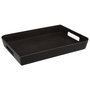 5Five Bandeja Noir kitchen Melamina Negra 35 x 25 cm