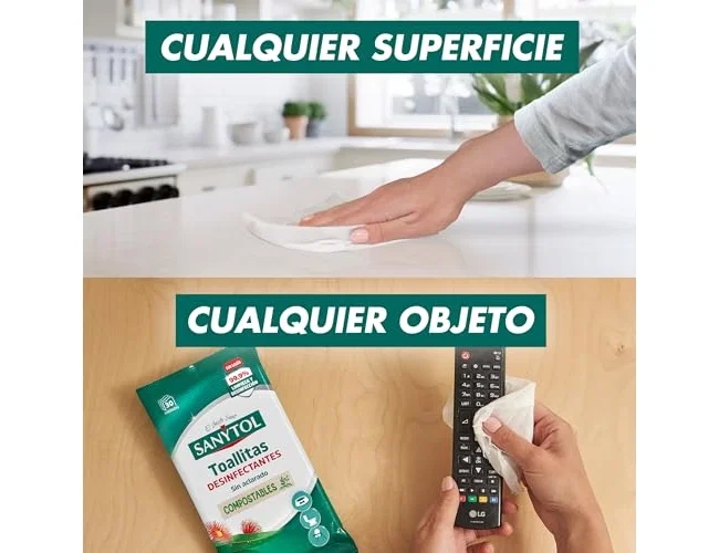 Sanytol Toallitas Desinfectantes Multiusos 30 uds