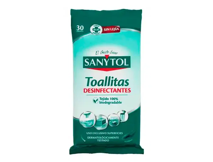 Sanytol Toallitas Desinfectantes Multisuperficies 30 unidades Sanytol Toallitas Desinfectantes Multisuperficies 30 unidades