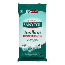 Sanytol Toallitas Desinfectantes Multisuperficies 30 unidades