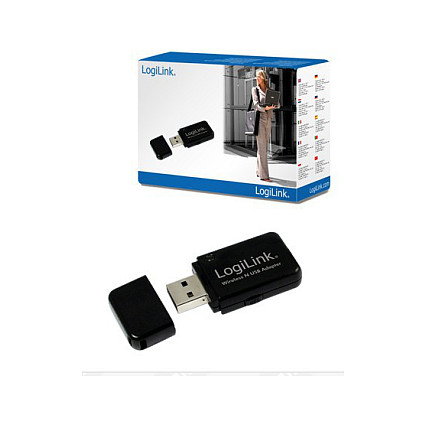 LogiLink Adaptador USB Nano Wi-Fi 300 Mbit/s WL0086B