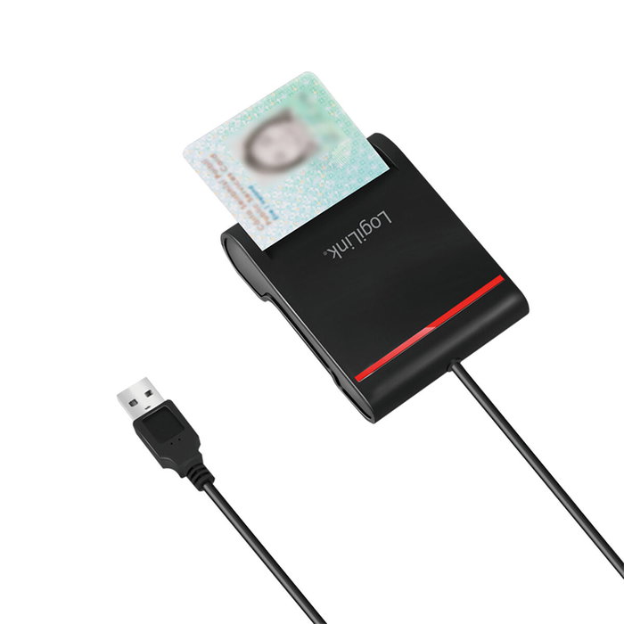 Logilink Lector de smart card y DNIe USB externo Negro Logilink Lector de smart card y DNIe USB externo Negro