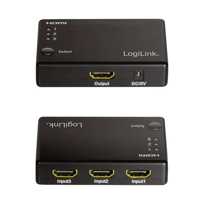 Logilink Conmutador HDMI de 3 puertos 1080p/60Hz