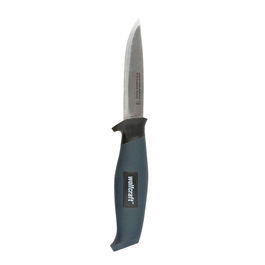 Wolfcraft Cuchillo de exterior con estuche 4085000 Profesional / doméstico Cuchilla 95 mm Gris / negro / metal