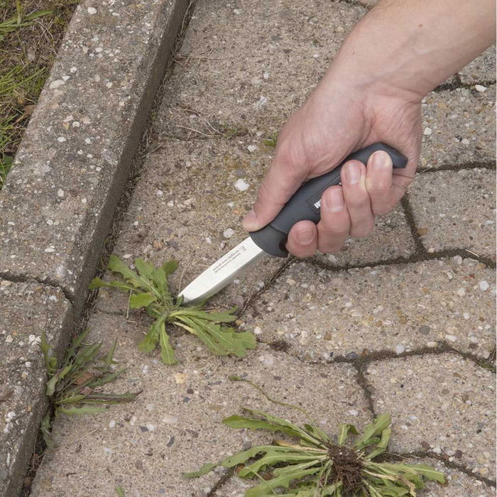 Wolfcraft Cuchillo de exterior con estuche 4085000 Profesional / doméstico Cuchilla 95 mm Gris / negro / metal