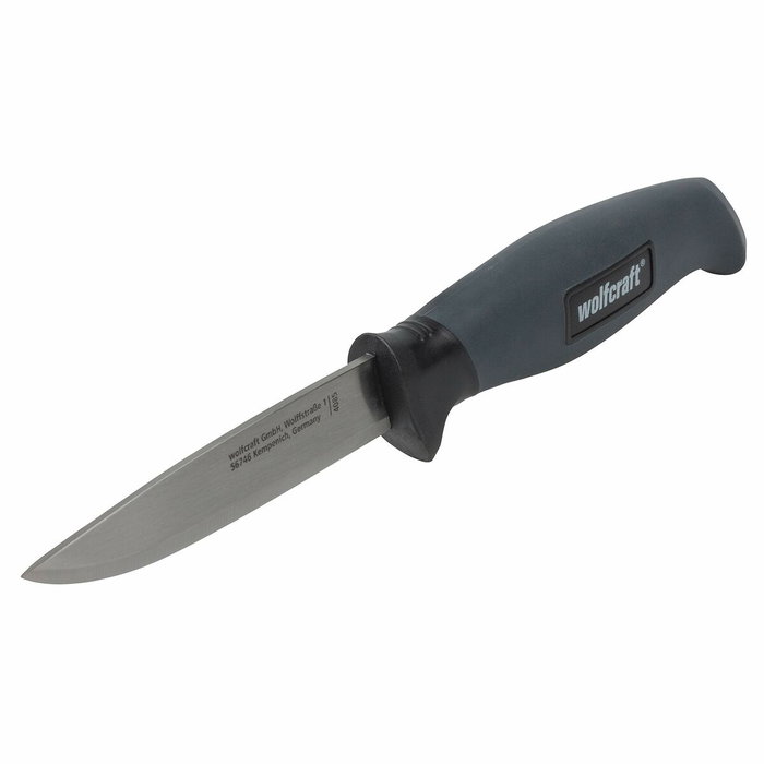 Wolfcraft Cuchillo de exterior con estuche 4085000