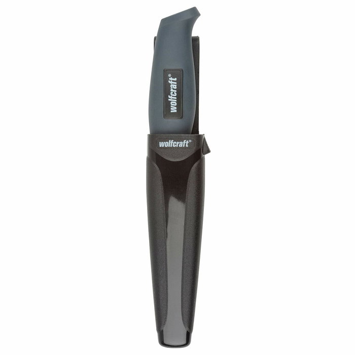 Wolfcraft Cuchillo de exterior con estuche 4085000