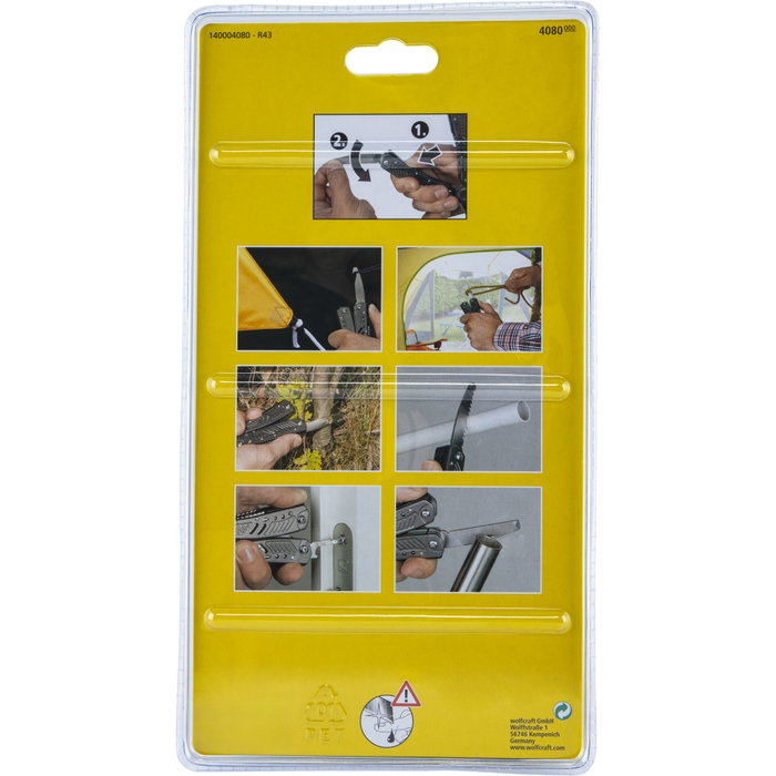 Wolfcraft Multitool 13 en 1 con funda Wolfcraft Multitool 13 en 1 con funda