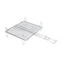 Sauvic Parrilla doble para pescado con acabado zincado 30 x 35 cm