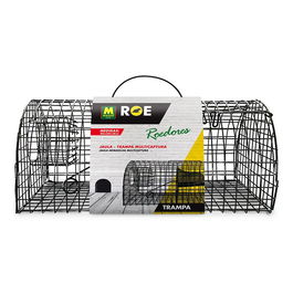 Massó Jaula Trampa Multicaptura Reutilizable Humanitaria para Ratas y Ratones 40x24x18 cm - Interior y Exterior