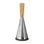 Basic & Co Rallador Acero Inoxidable y Acacia Ø11,5 x 25,5 cm