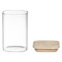 5Five Set de 4 botes de cocina herméticos apilables