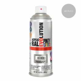 Pinty Plus Pintura Acrílica Spray Evolution Metalizada Plata MT191 520 cc