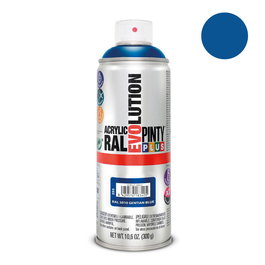 Pinty Plus Pintura Acrílica Spray Evolution Ral 5010 Gentian Blue Azul Genciana 520 cc 300 g