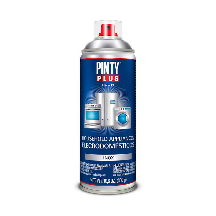 Pinty Plus Pintura en spray electrodomésticos inox E150 520cc Pinty Plus Pintura en spray electrodomésticos inox E150 520cc