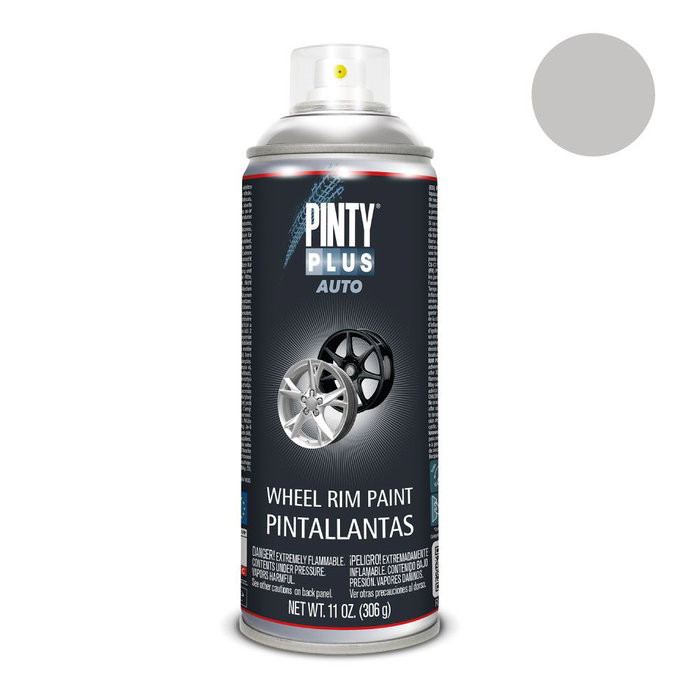 Pinty Plus Pintura en spray para llantas L150 Plata 520 cc Pinty Plus Pintura en spray para llantas L150 Plata 520 cc