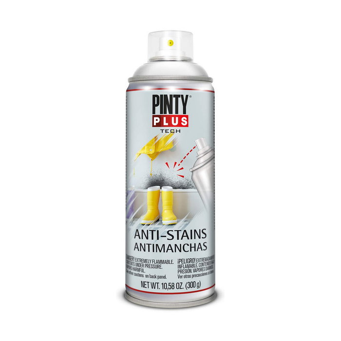 Pinty Plus X101 Pintura en spray blanco antimanchas 520 cc Pinty Plus X101 Pintura en spray blanco antimanchas 520 cc