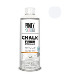 Pinty Plus Pintura en spray chalk 520cc blanco roto