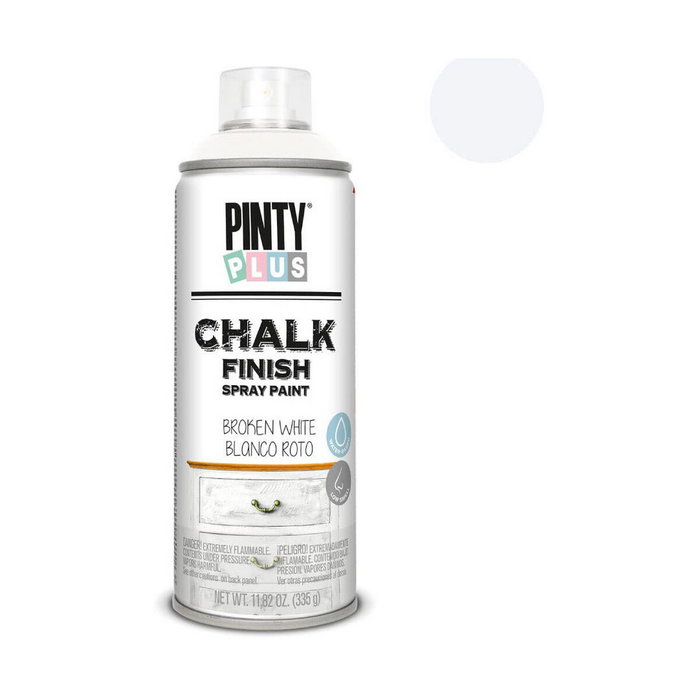 Pinty Plus Pintura en spray chalk 520cc blanco roto Pinty Plus Pintura en spray chalk 520cc blanco roto