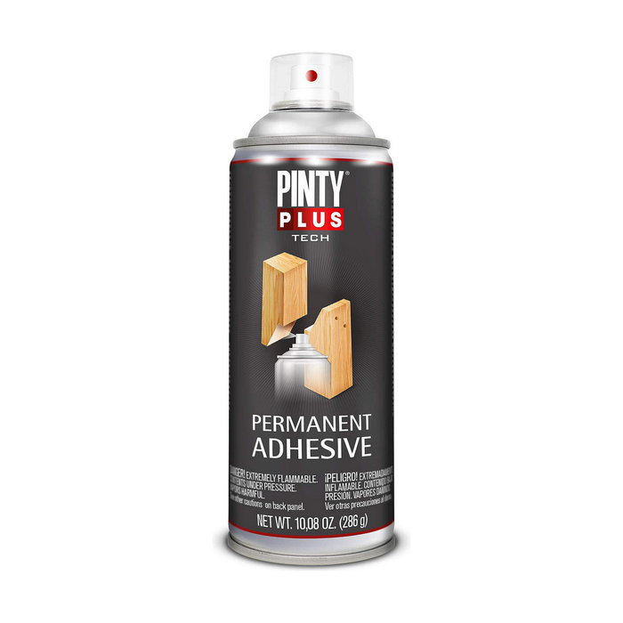 Pinty Plus tech adhesivo permanente spray 520cc Blanco mate Pinty Plus tech adhesivo permanente spray 520cc Blanco mate